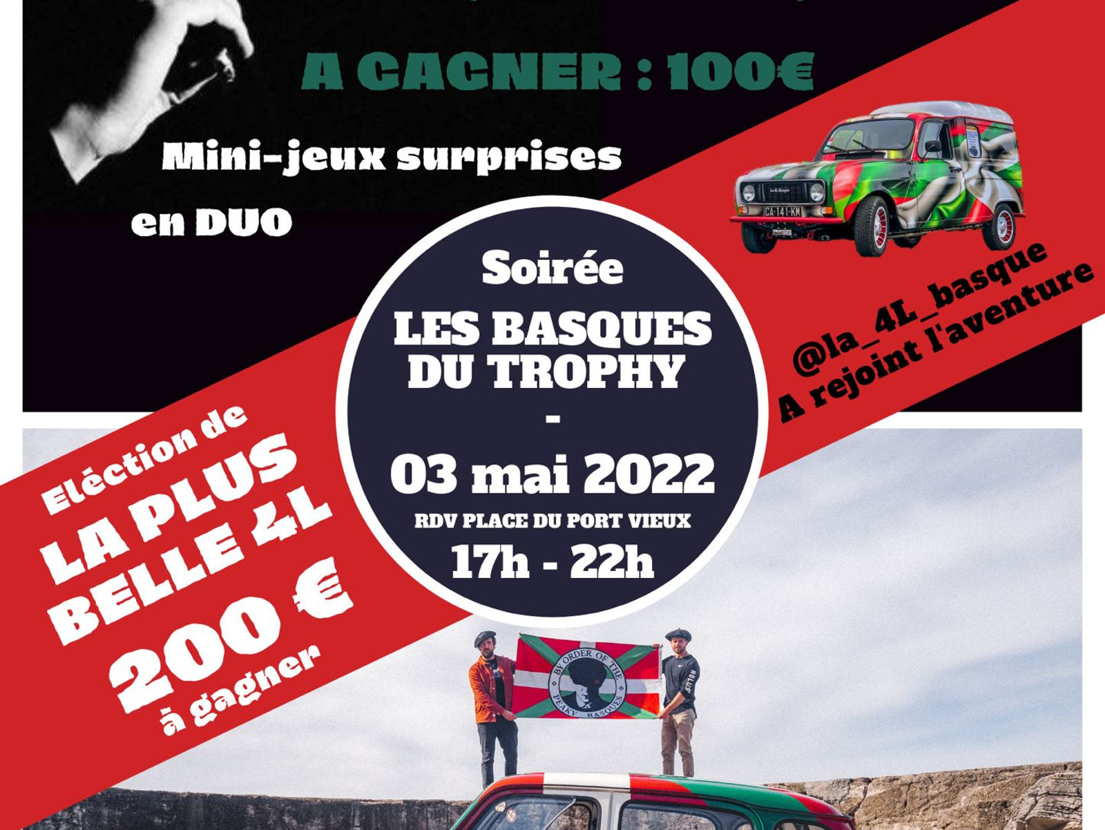Célébrons Les Basques du Trophy ce mardi 3 mai !