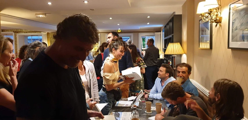 Vernissage expéditions Odisea Hôtel Georges VI Biarritz Damien Castera Greg Rabejac Mathieu Crepel